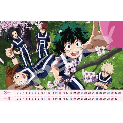 【カレンダー】TVアニメ『僕のヒーローアカデミア』 CL-021 2026年 壁掛けカレンダー
