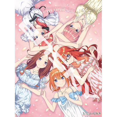 【カレンダー】五等分の花嫁* CL-035 2026年壁掛けカレンダー