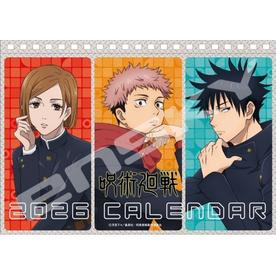 【カレンダー】TVアニメ「呪術廻戦」 CL-020 2026年 卓上カレンダー
