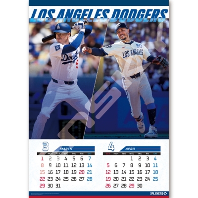 【カレンダー】ロサンゼルス・ドジャース CL-555 2026年 壁掛けカレンダー