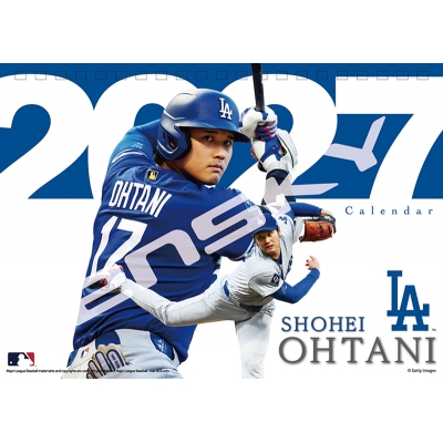 【カレンダー】大谷翔平 27CL-552 2027年卓上カレンダー