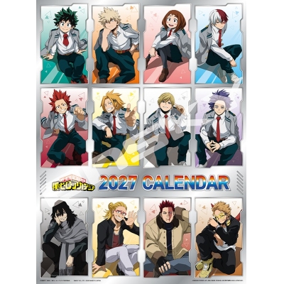 【カレンダー】アニメ『僕のヒーローアカデミア』 27CL-021 2027年壁掛けカレンダー