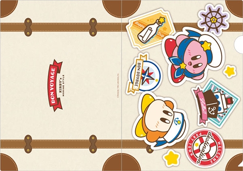 グッズ クリアファイル 星のカービィ ボン ヴォヤージュ クリアファイル 1 トランク アニメイト