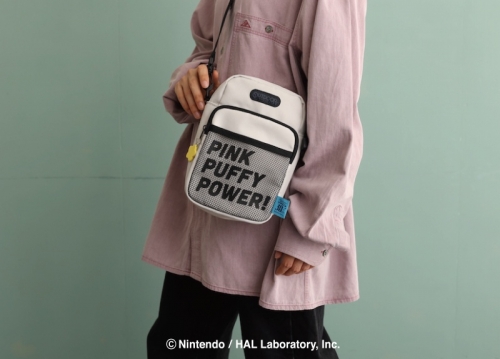 ☆新品☆星のカービィ☆ショルダーバッグ大☆ブルー柄☆。* （グッズ  