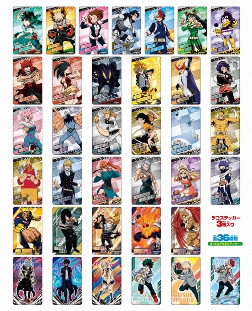 グッズ-ステッカー】僕のヒーローアカデミア デコステッカー2 | アニメイト