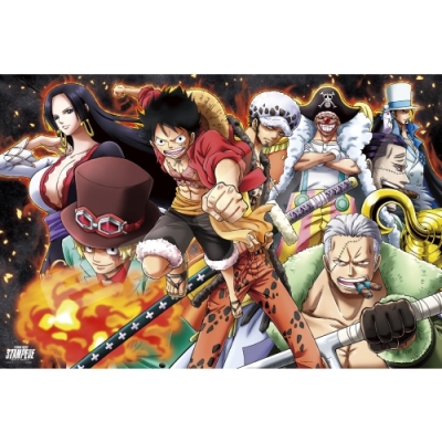 【グッズ-ジグソーパズル】劇場版『ONE PIECE STAMPEDE』 ジグソーパズル 1000ピース【大戦炎上】1000-582