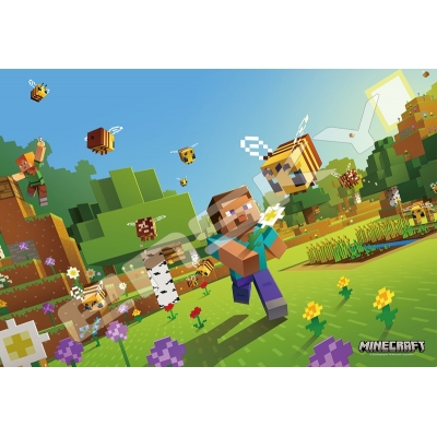【グッズ-ジグソーパズル】MINECRAFT 300-ML09 Honey Bees