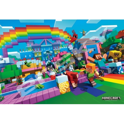 【グッズ-ジグソーパズル】MINECRAFT 300-ML10 World of Color