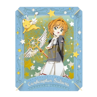 【グッズ-ペーパーシアター】カードキャプターさくら クリアカード編 ペーパーシアター/PT-394 木之本桜(制服 ver)