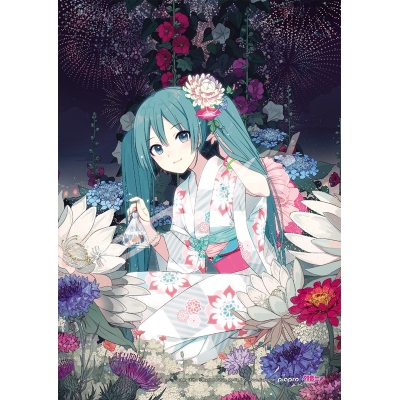 【グッズ-ジグソーパズル】初音ミク 208-ML13 Summer flowers