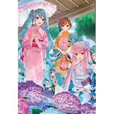 【グッズ-ジグソーパズル】初音ミク 300-ML17 紫陽花