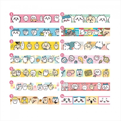 グッズ テープ ちいかわ マスキングテープコレクション アニメイト グッズ テープ ちいかわ マスキングテープコレクション アニメイト