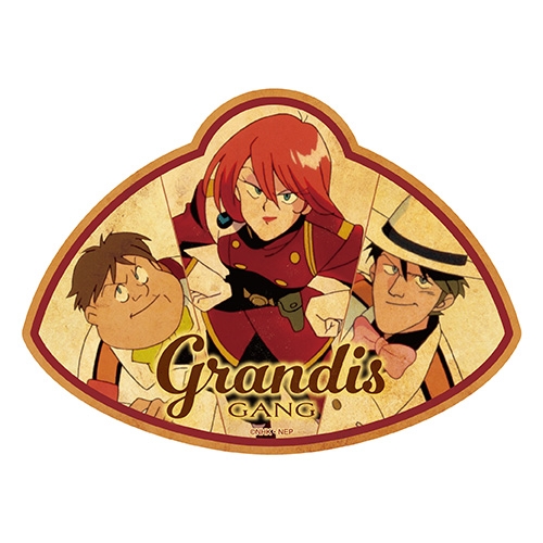 【グッズ-ステッカー】ふしぎの海のナディア トラベルステッカー 02.グランディス一味
