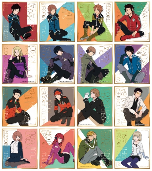 グッズ 色紙 ワールドトリガー ビジュアル色紙コレクション2 アニメイト