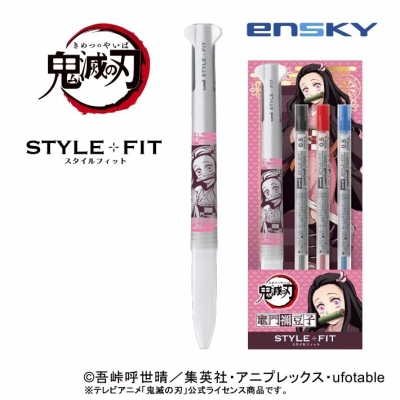 【グッズ-ボールペン】鬼滅の刃 スタイルフィット5(3色ホルダー) 22.竈門禰豆子
