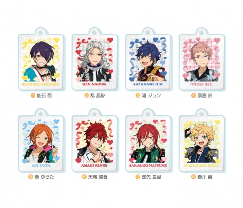 グッズ キーホルダー あんさんぶるスターズ Puku Rame Acky ぷくラメアクキー Fbox アニメイト