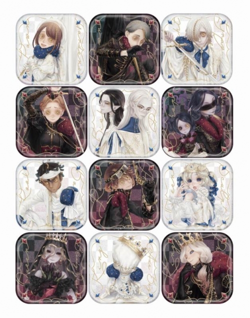 グッズ-バッチ】Identity V 第五人格 グリッタースクエアカンバッジ 