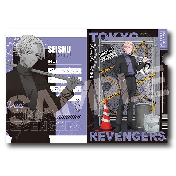 【グッズ-クリアファイル】東京リベンジャーズ A4クリアファイル 4.乾青宗