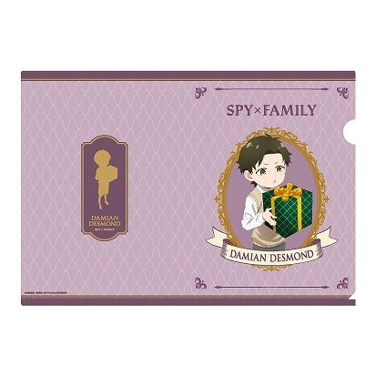 【グッズ-クリアファイル】SPY×FAMILY クリアファイル 4.ダミアン・デズモンド