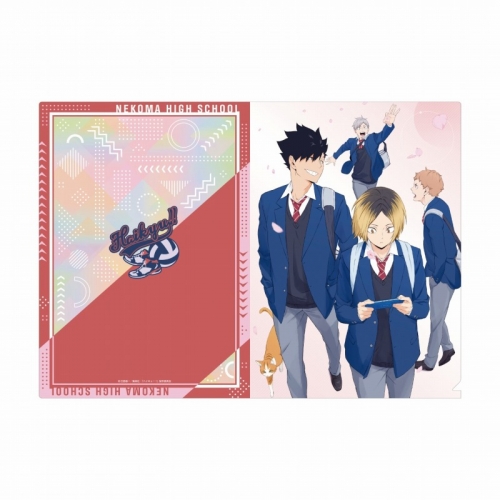 グッズ-クリアファイル】アニメ「ハイキュー!!」 クリアファイル3 