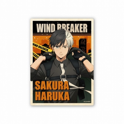 【グッズ-ステッカー】WIND BREAKER トラベルステッカー 1.桜遙