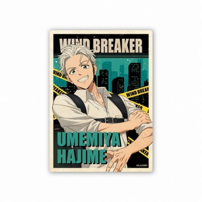 【グッズ-ステッカー】WIND BREAKER トラベルステッカー 2.梅宮一