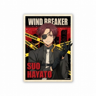 【グッズ-ステッカー】WIND BREAKER トラベルステッカー 4.蘇枋隼飛