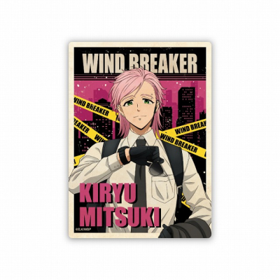 【グッズ-ステッカー】WIND BREAKER トラベルステッカー 5.桐生三輝