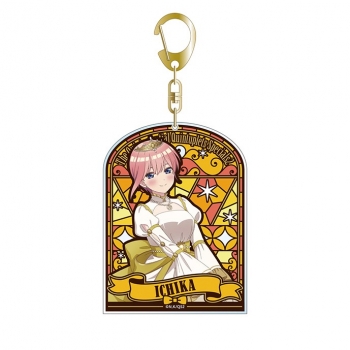 グッズ-キーホルダー】五等分の花嫁＊ ステンドグラス風トレーディング 五等分の花嫁グッズまとめアクリルスタンドキーホルダートレーディング