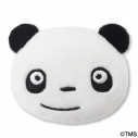 【グッズ-バッチ】パンダコパンダ ふわふわバッジ ②パンちゃん【再販】の画像