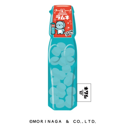 【グッズ-クッション】森永ラムネ もちもちクッション ②ボトル