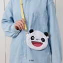 【グッズ-バッグ】パンダコパンダ おでかけポシェット パンちゃんの画像