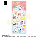 【グッズ-シール】チェゴシム×サンリオキャラクターズ クリアシールCの画像