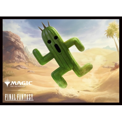 【グッズ-カードケース】FINAL FANTASY 『マジック:ザ・ギャザリング――』 プレイヤーズカードスリーブ MFS-21《サボテンダー》