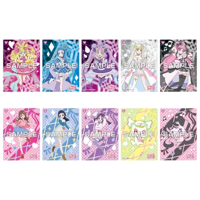 【グッズ-食品】キミとアイドルプリキュア♪ クリアカードコレクションガム