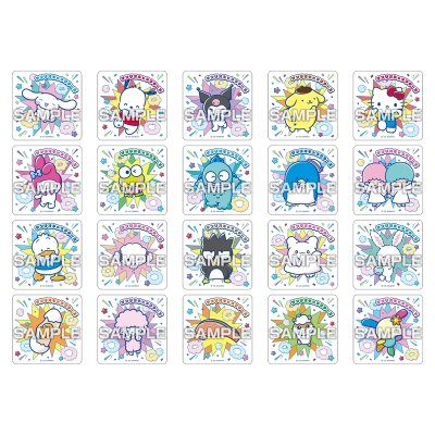 【グッズ-食品】サンリオキャラクターズ スクエアマグネットコレクションガム