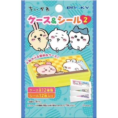 【グッズ-シール】ちいかわ ケース&シール2