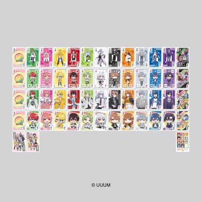 【グッズ-トランプ】カラフルピーチ トランプ