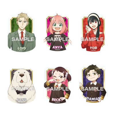 【グッズ-食品】TVアニメ『SPY×FAMILY』 キャラカットステッカーガム