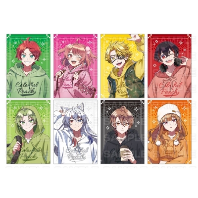 【グッズ-食品】カラフルピーチ ブロマイドガム からぴちピクニック