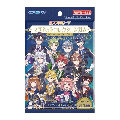 【グッズ-食品】カラフルピーチ マグネットコレクションガムシンフォニーエクスプレス