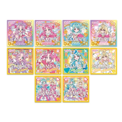 【グッズ-食品】名探偵プリキュア! プリキラシールコレクション2ガムつき