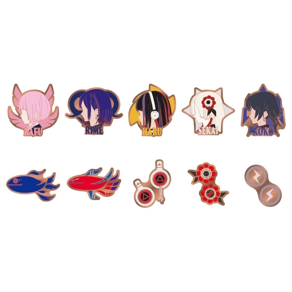 【グッズ-ピンバッチ】神椿市建設中。 ピンズコレクション