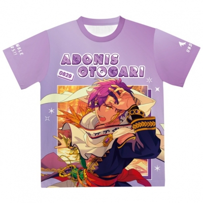 【グッズ-Tシャツ】あんさんぶるスターズ!! フルグラフィックTシャツvol.2 33.乙狩アドニス