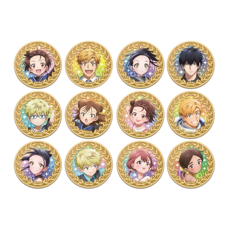 【グッズ-バッチ】TVアニメ「メダリスト」 金メダル風カンバッジ