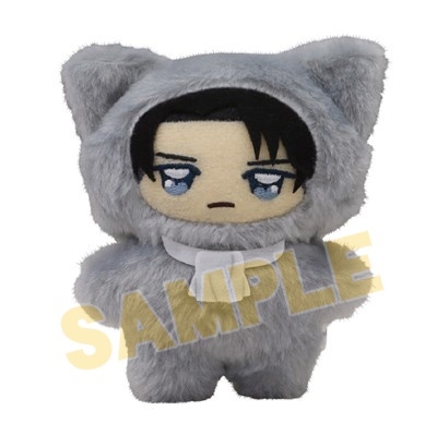 【グッズ-マスコット】TVアニメ『進撃の巨人』 ちみけもますこっと 3.リヴァイ