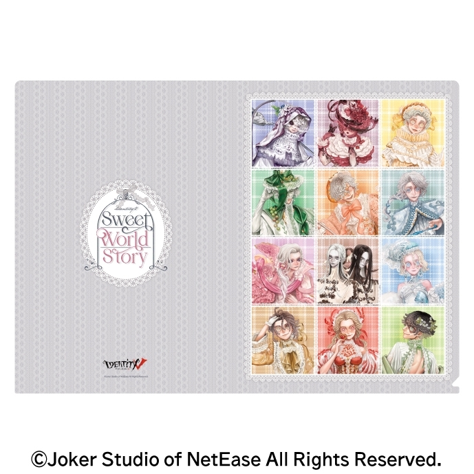 【グッズ-クリアファイル】Identity V 第五人格 マットクリアファイル【アニメイト限定】