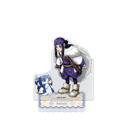 【グッズ-スタンドポップ】ゴールデンカムイ どうぶつフォーゼ アクリルスタンド2.アシリパ【再販】