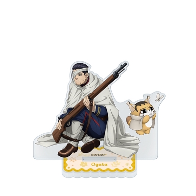 【グッズ-スタンドポップ】ゴールデンカムイ どうぶつフォーゼ アクリルスタンド6.尾形百之助【再販】