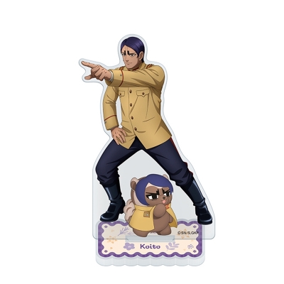 【グッズ-スタンドポップ】ゴールデンカムイ どうぶつフォーゼ アクリルスタンド10.鯉登少尉【再販】